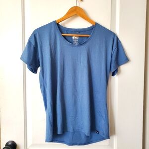 REI Sahara T-Shirt, M, Washed Blue Heather